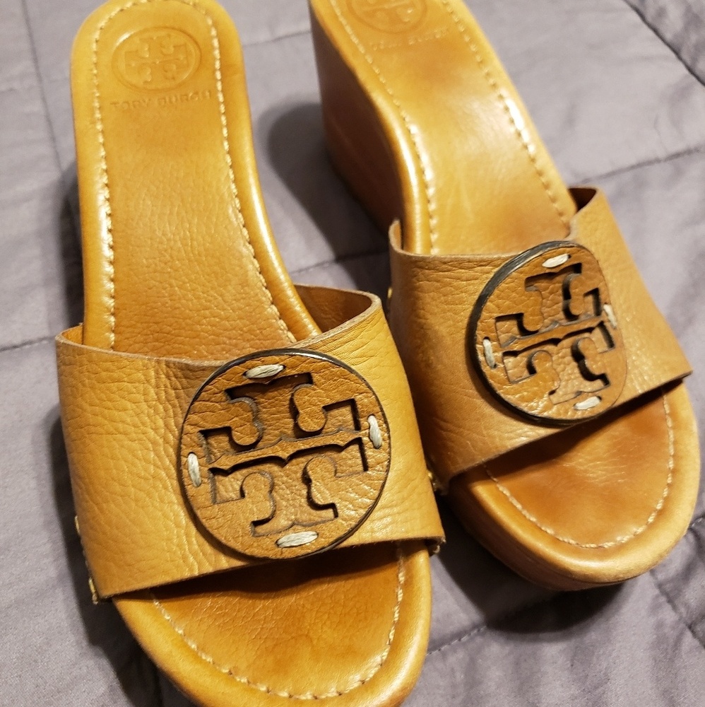 Tory Burch platform wedges